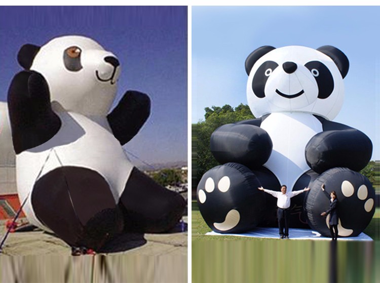 天宁熊猫固定吉祥物